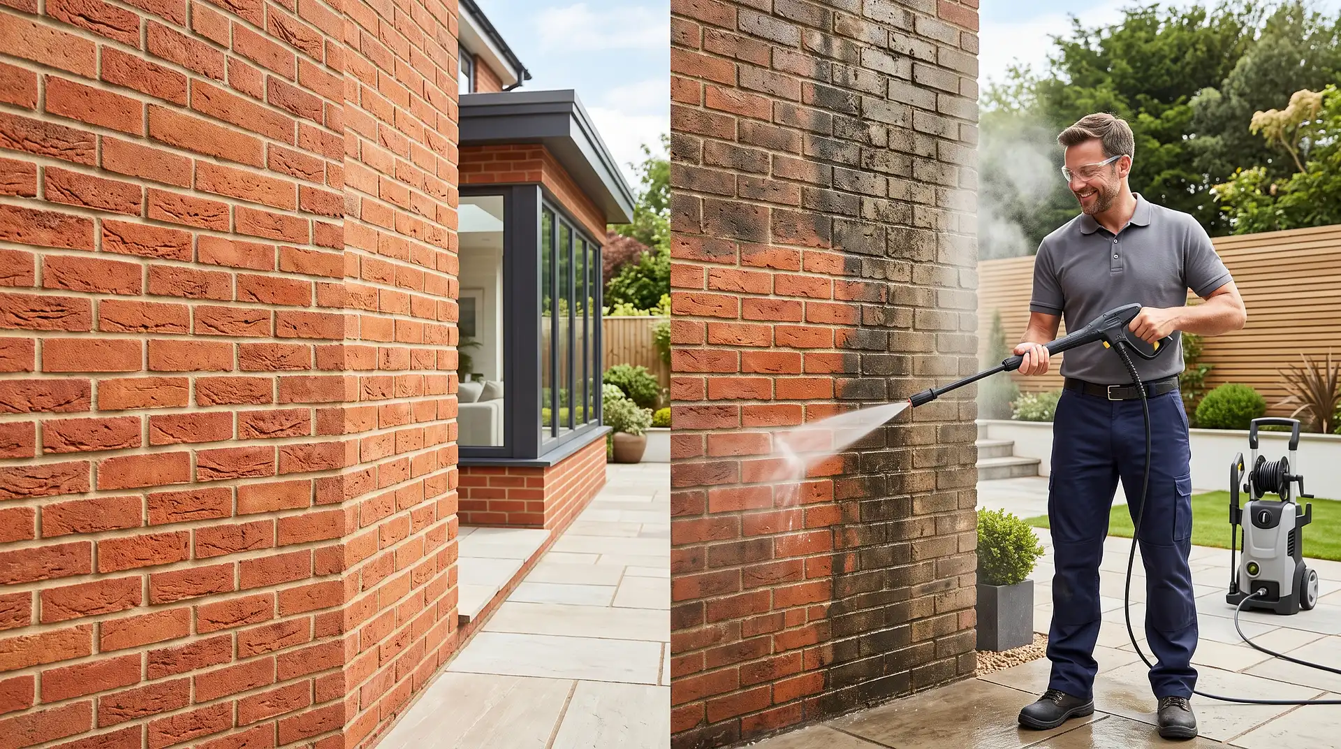 How to Clean Exterior Brick Walls
