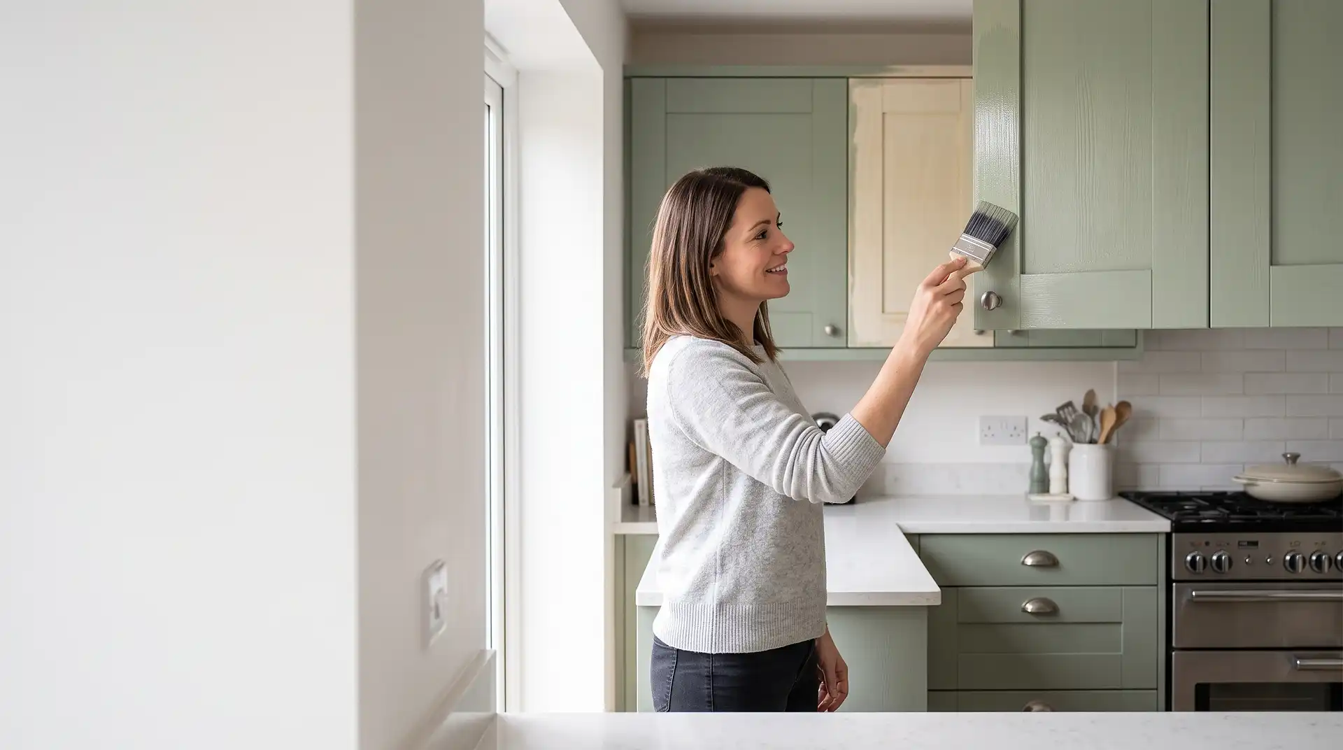 How to Paint Kitchen Cabinets