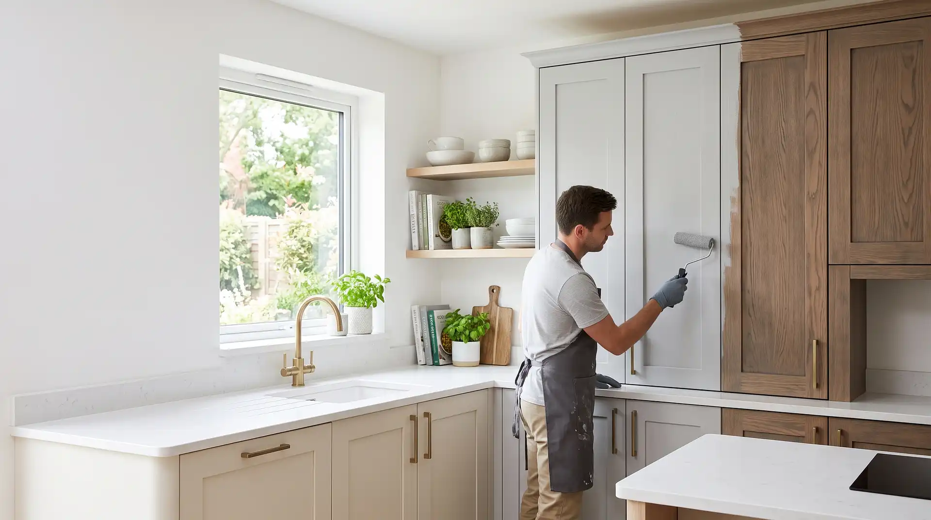 How to Paint Kitchen Cupboards