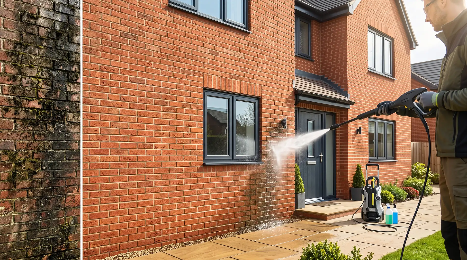 How Do You Clean a Brick House