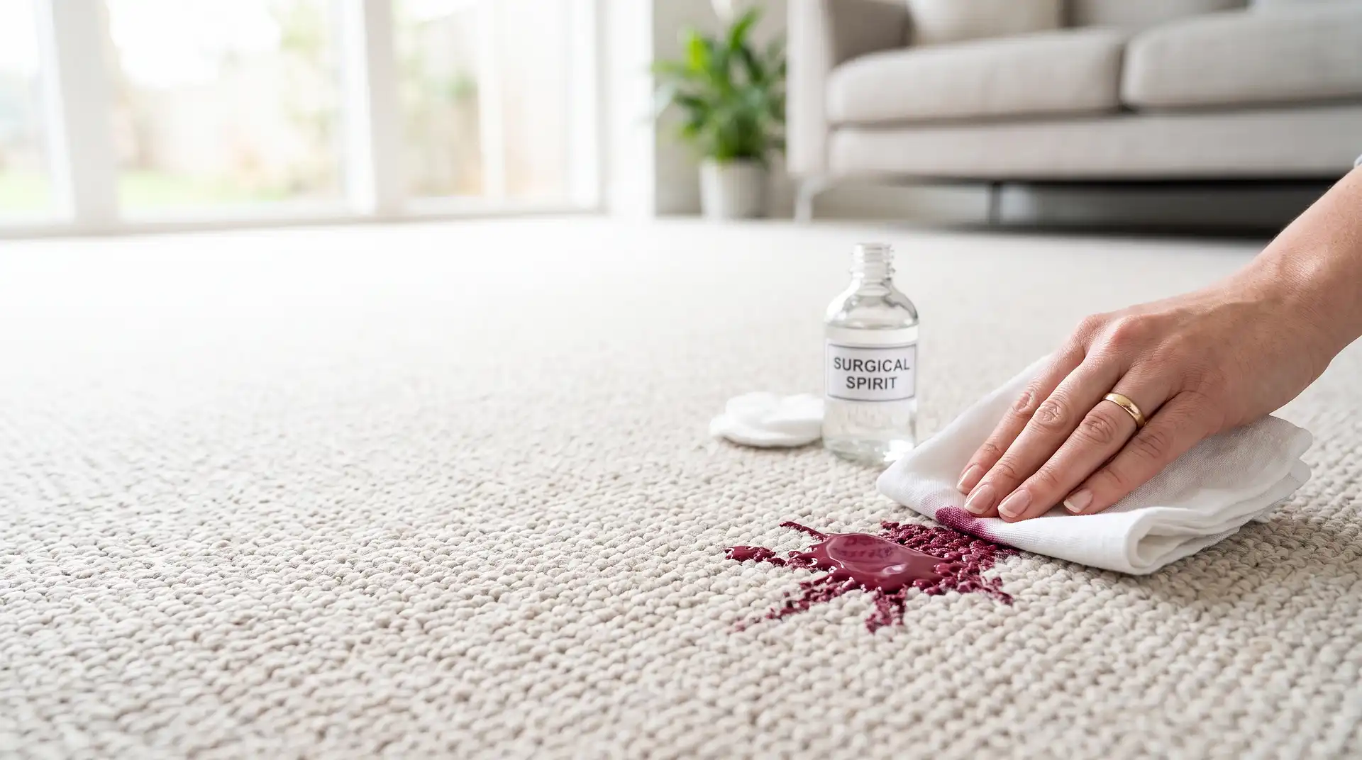 How to Get Nail Varnish Out of Carpet