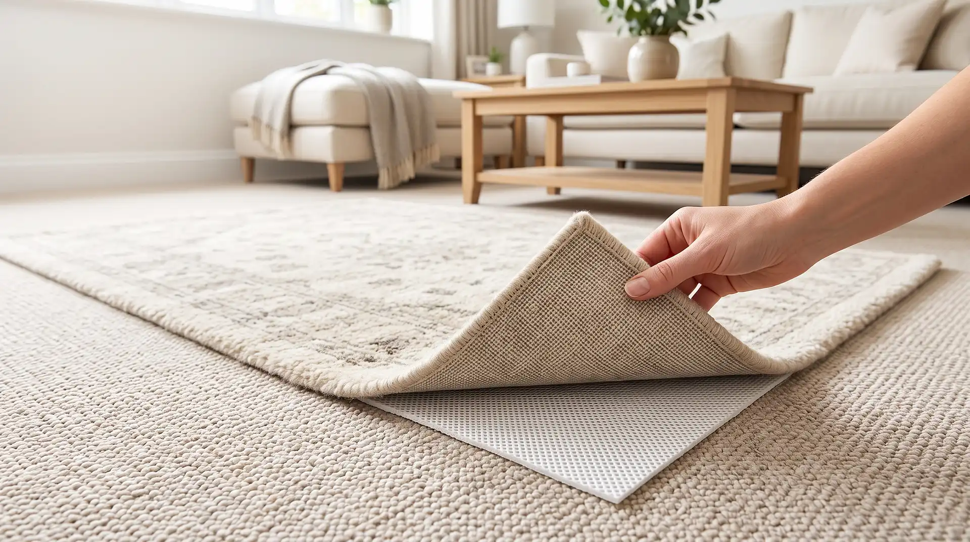 How to Prevent a Rug From Moving on Carpet
