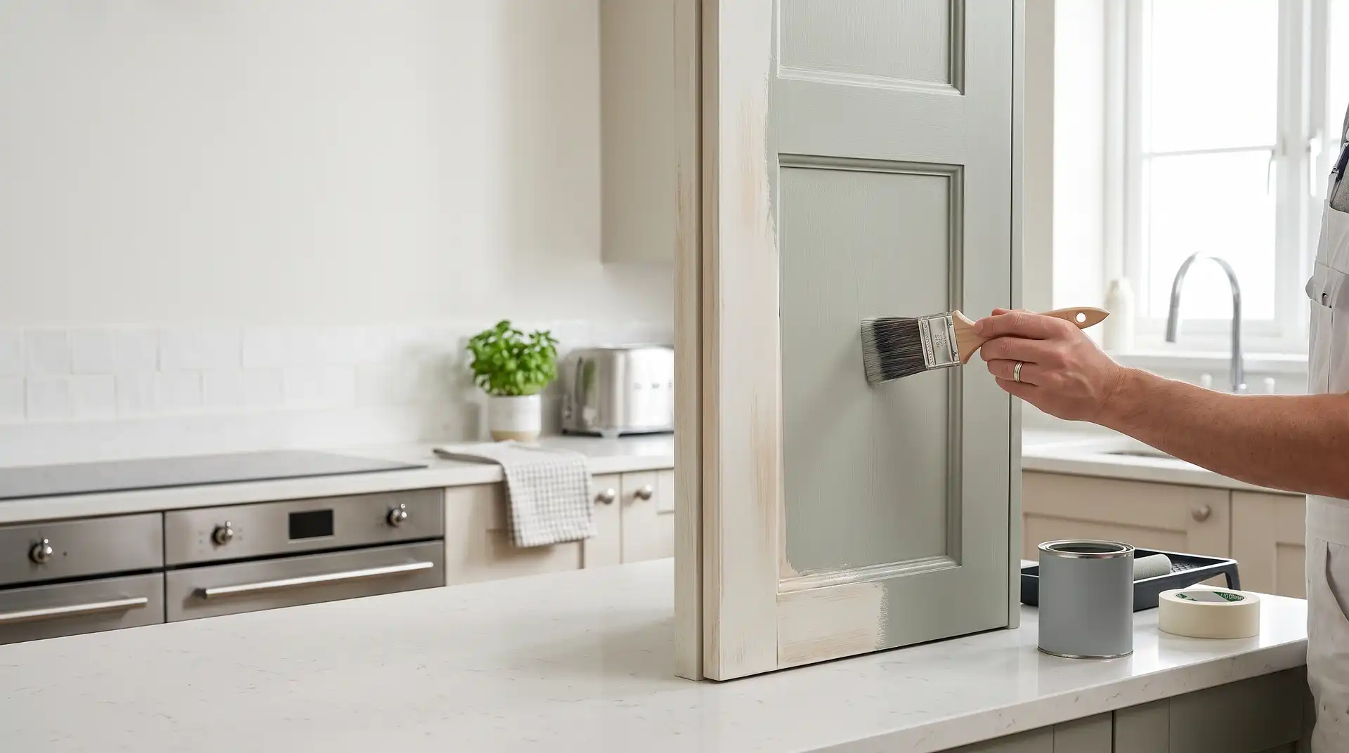 How to Repaint Kitchen Units