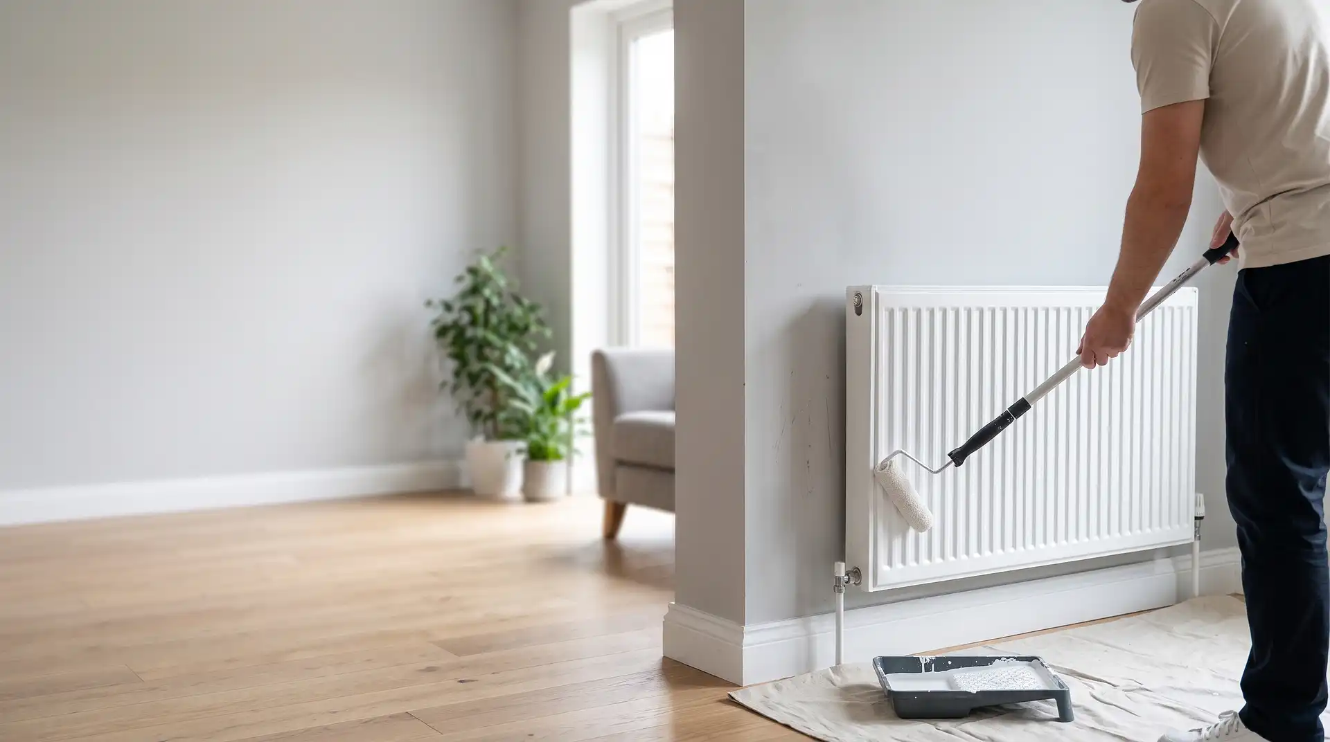 How to Paint Behind a Radiator