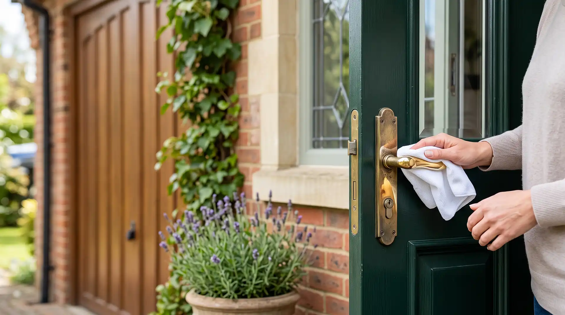 How to Clean Exterior Door Hardware