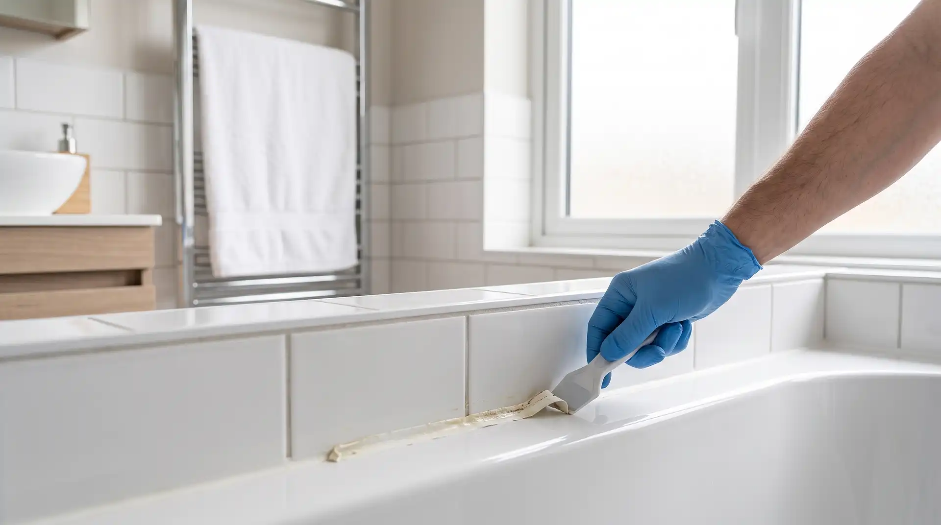 How to Remove Bathroom Sealant