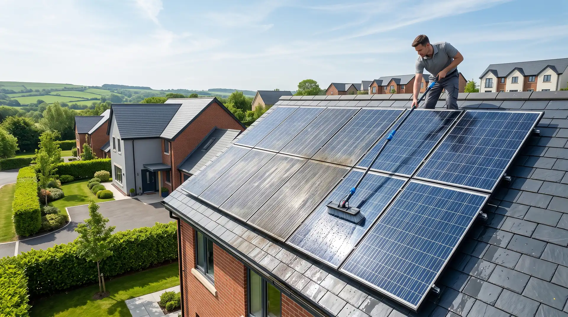 How to Clean Solar Panels
