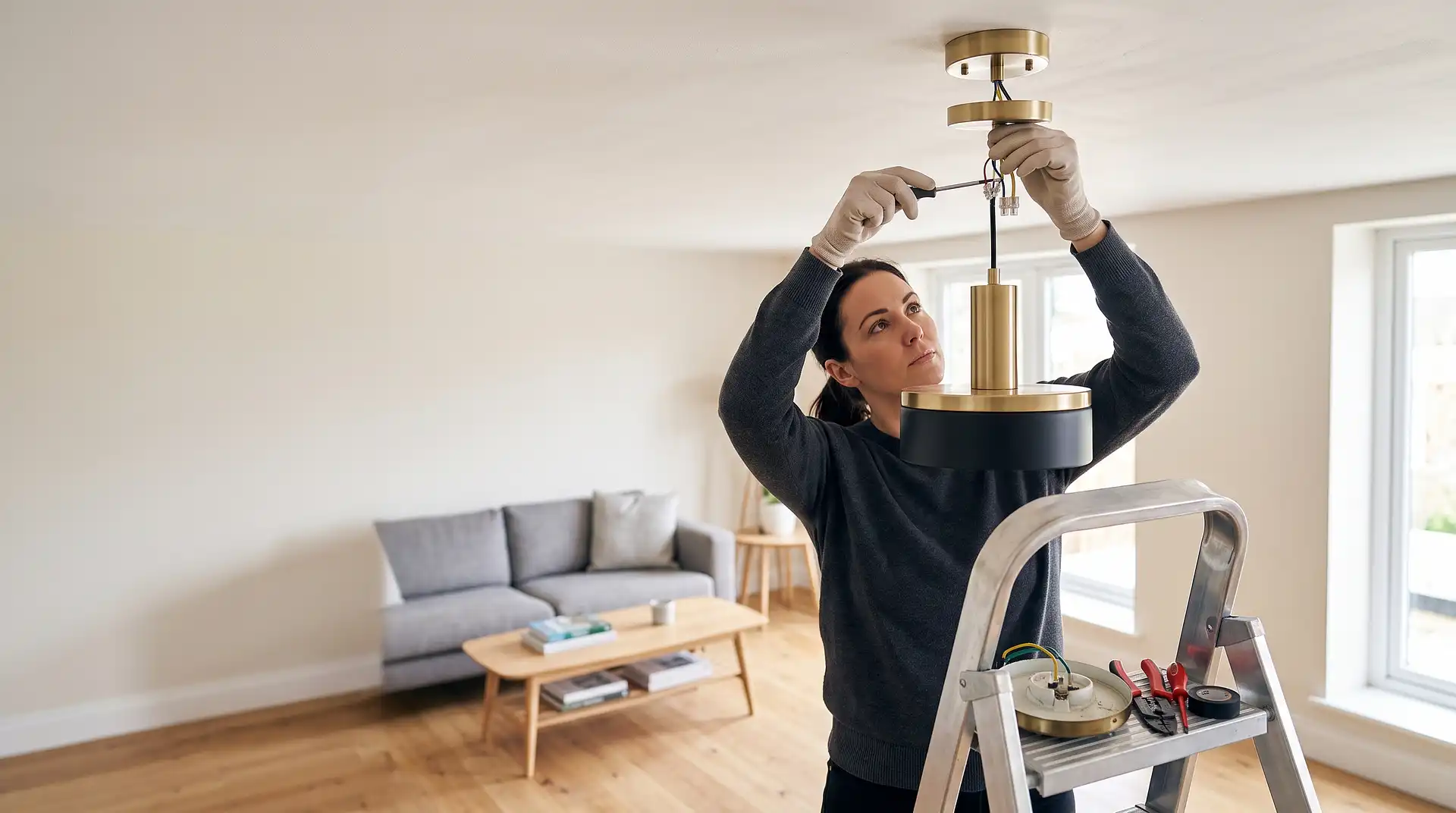How to Change a Light Fitting