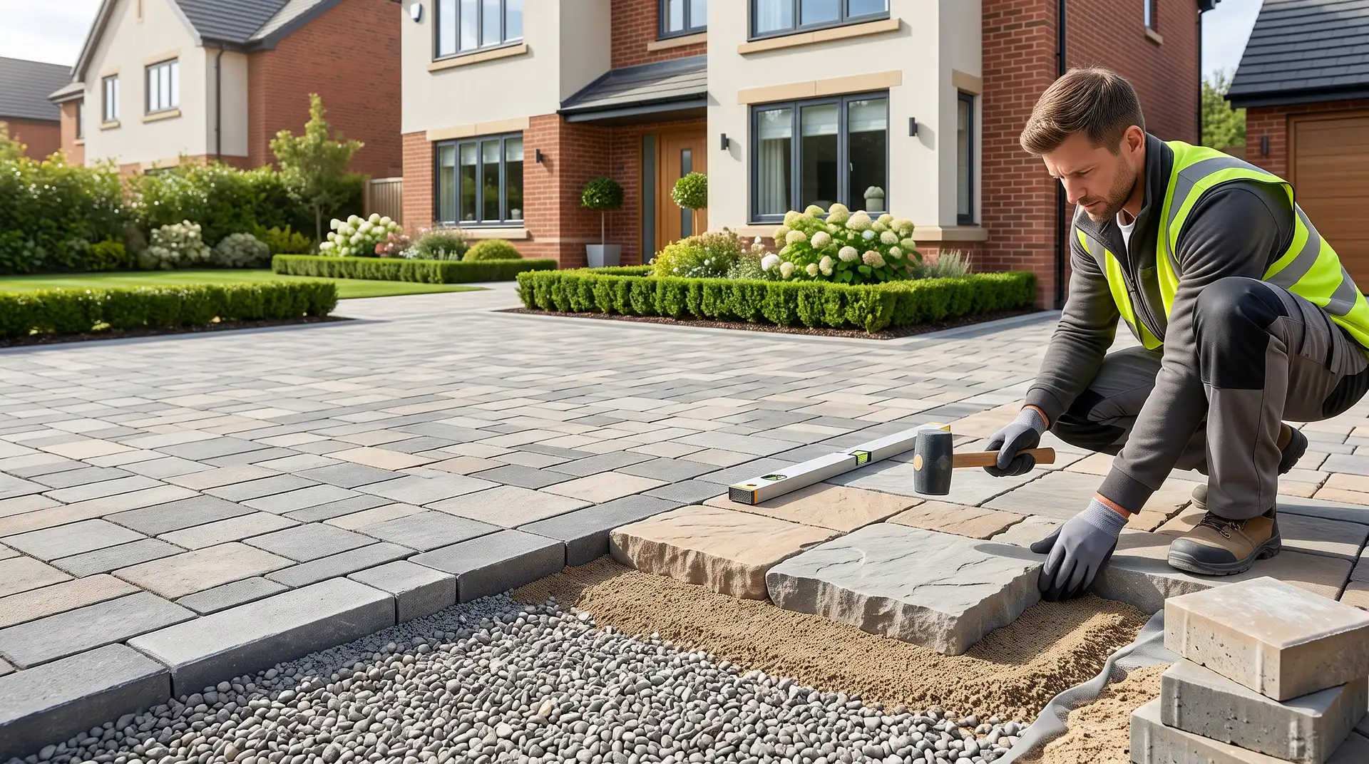 How to Lay a Stone Driveway