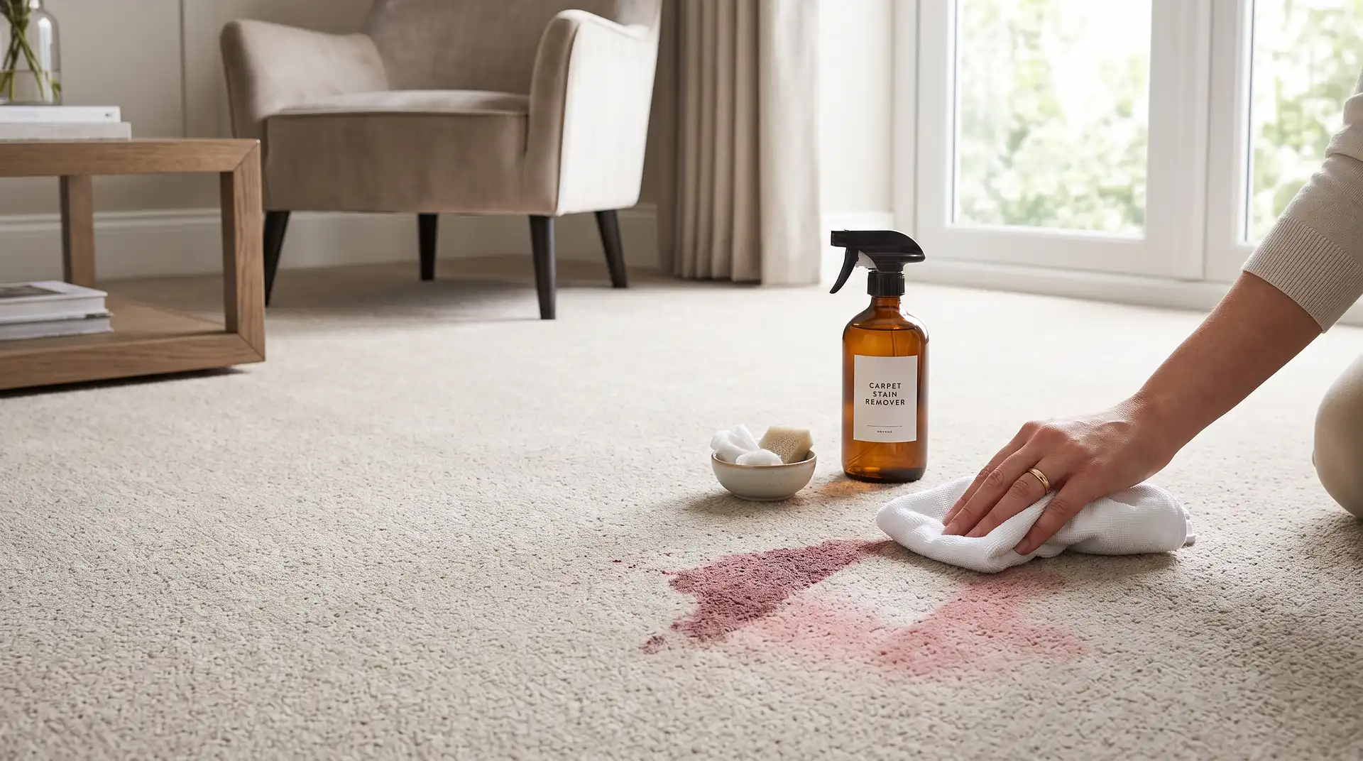 How to Get Red Wine Out of Carpet