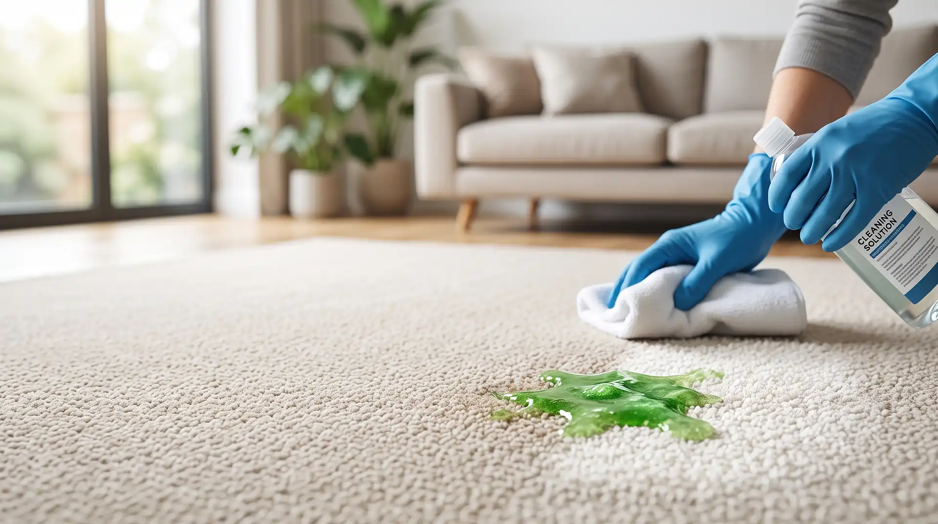 How to Get Slime Off Carpet