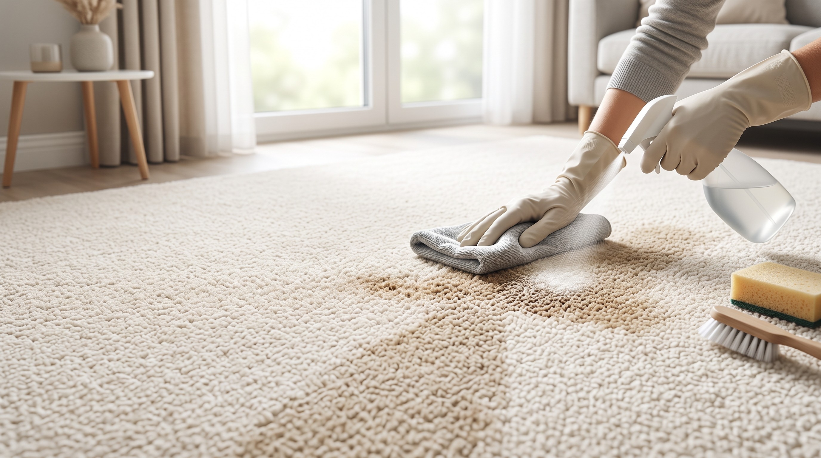 How to Clean Vomit From Carpet