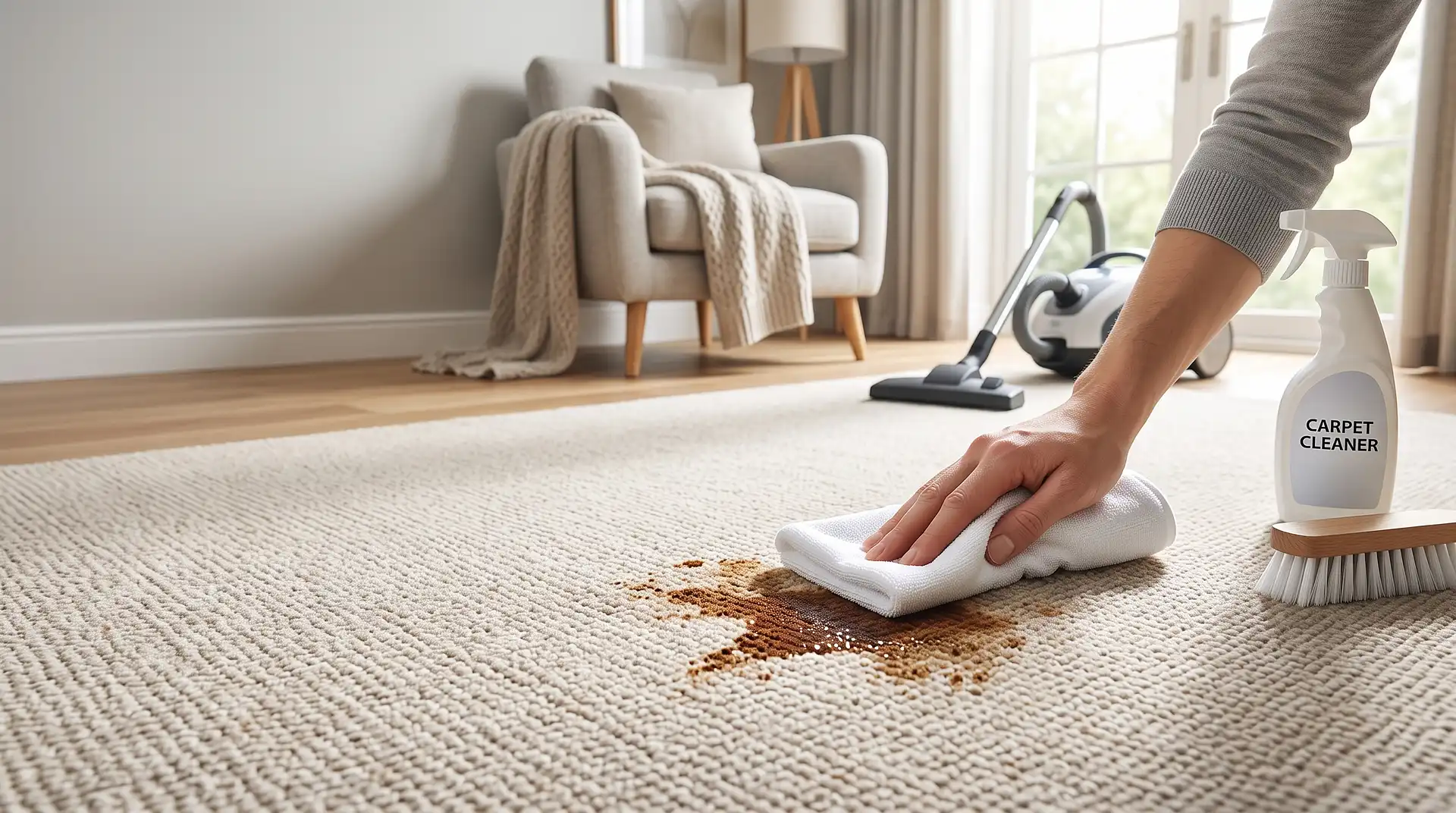 How to Get Coffee Stains Out of Carpet