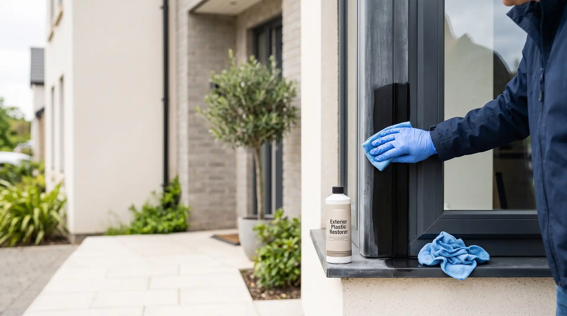 How to Clean Exterior Plastic Trim