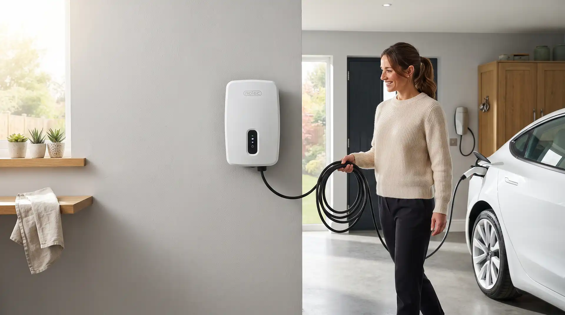 How to Use a Rolec EV Charger