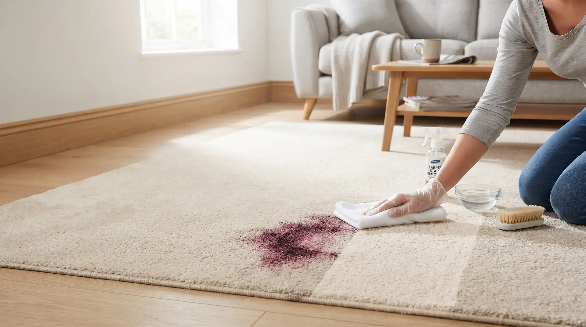 How to Get Hair Dye Out of Carpet
