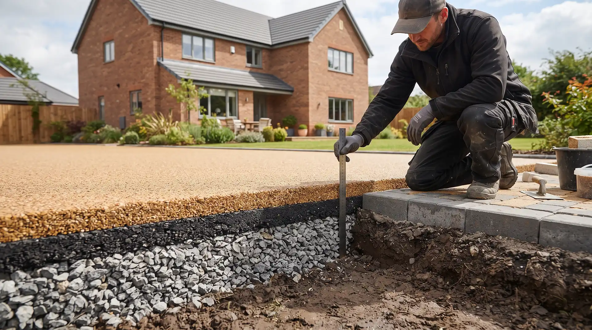 How Thick Is a Resin Driveway