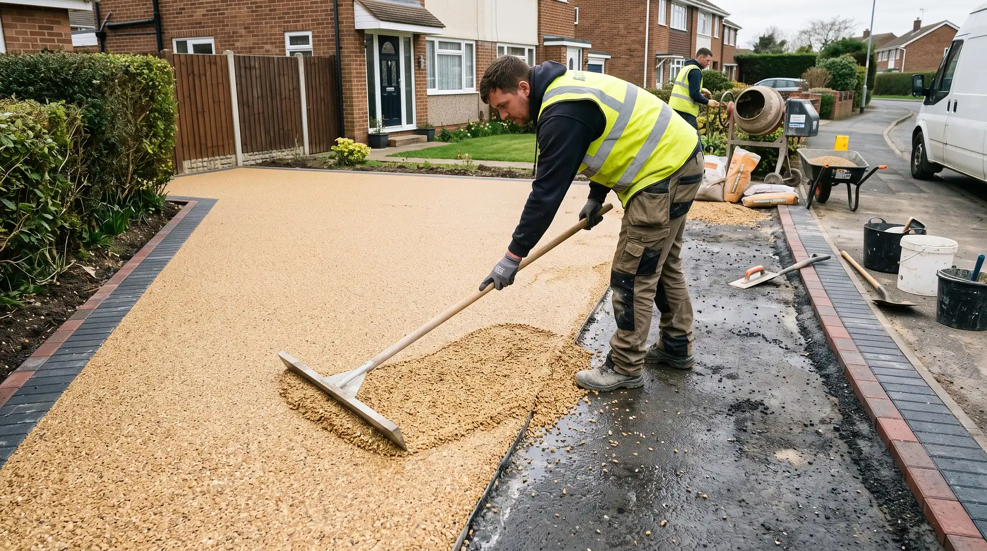 How to Lay a Resin Driveway