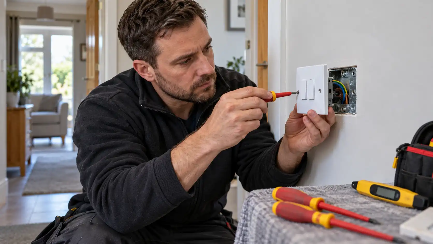 How to Connect a Double Light Switch