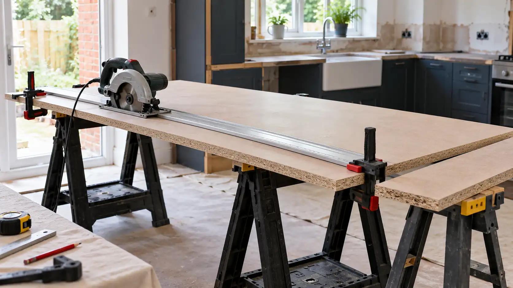 Do I Cut a Kitchen Worktop