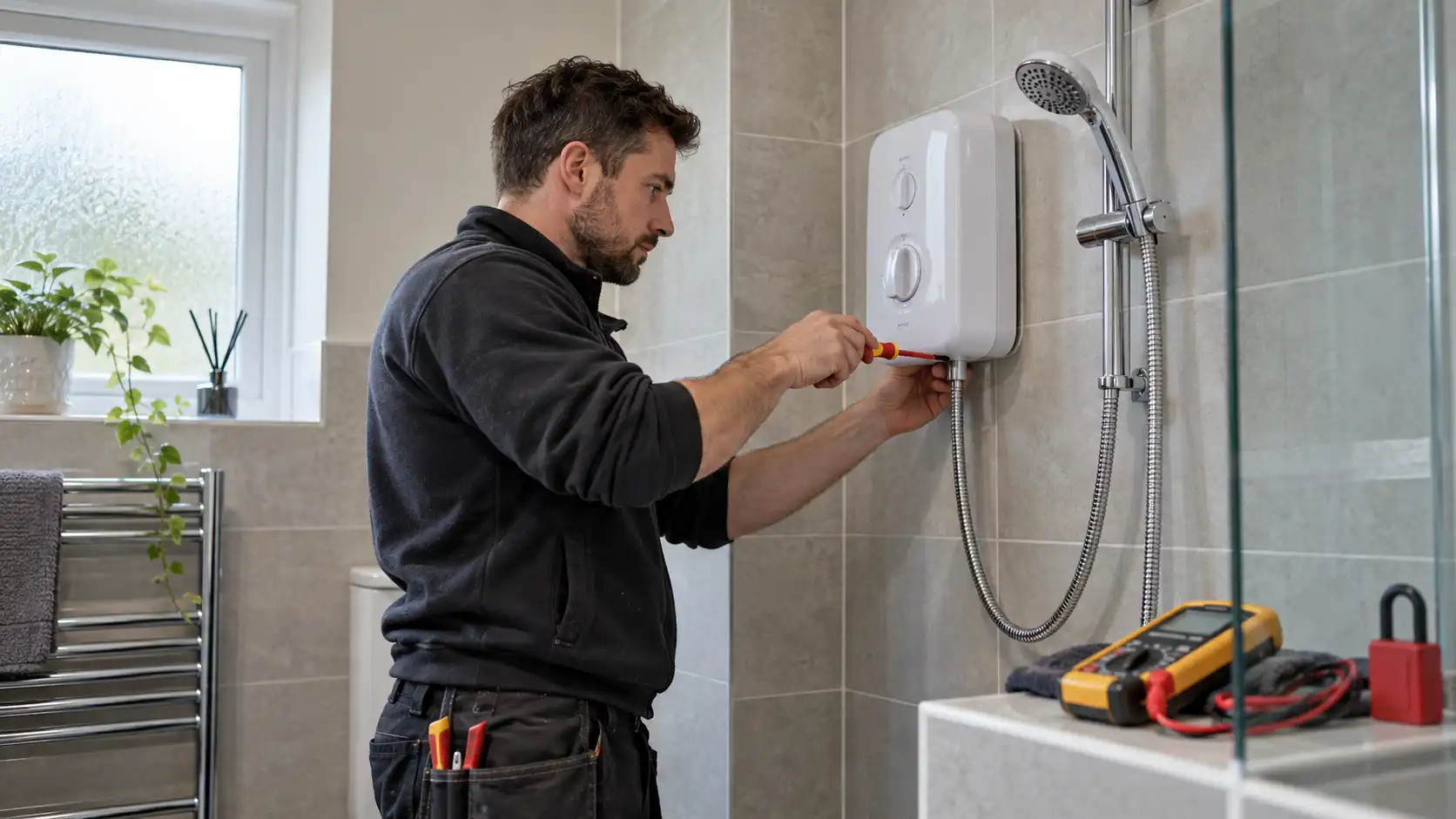 Electric Shower Installation Cost UK (Supply & Fit)